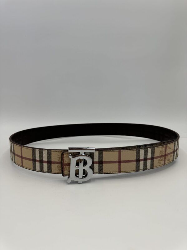 Thin Check TB Belt