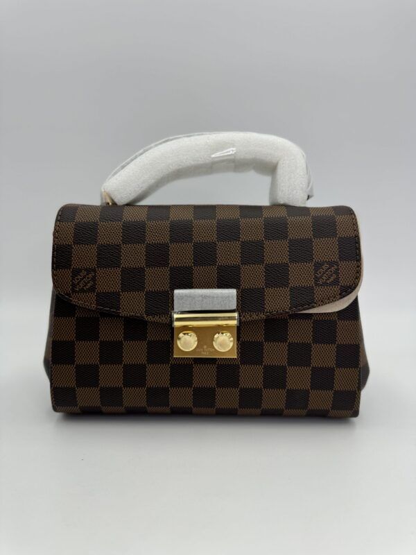 Croisette Damier Ebene – Brown/Gold