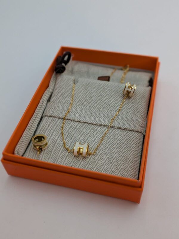Cage D’H Necklace and Mini Pop Earrings Set