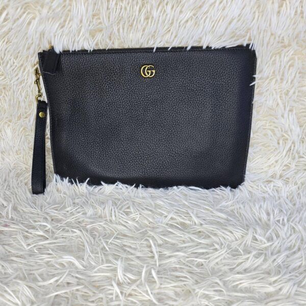 GG Mamont Leather Pouch